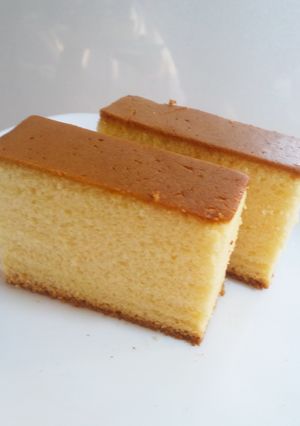 *黄色いはちみつカステラ*-レシピのメイン写真
