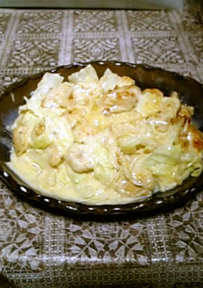 鶏むね肉とキャベツのマヨネーズ和え-レシピのメイン写真