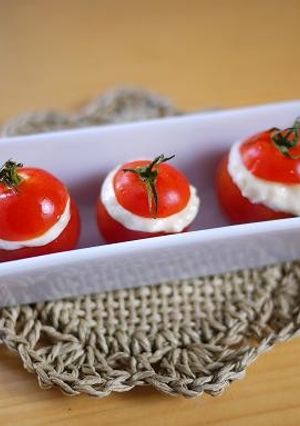 簡単前菜♪ミニトマトのタルタル-レシピのメイン写真