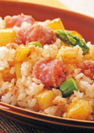 明太子とじゃがバター炒めご飯-レシピのメイン写真