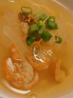 簡単!冬瓜と干しえびのスープ☆-レシピのメイン写真