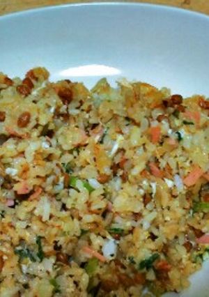 納豆チャーハン-レシピのメイン写真