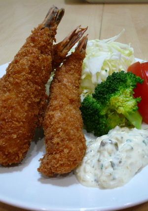 ☆子供が喜ぶ☆エビフライ＋タルタルソース-レシピのメイン写真
