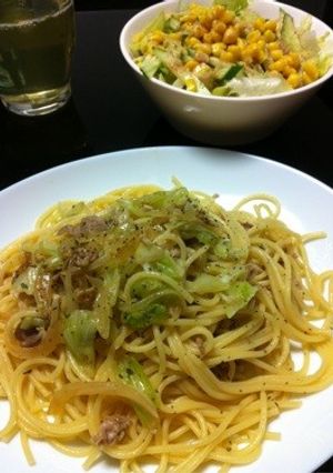 後いれニンニク☆激ウマ☆バター醤油パスタ-レシピのメイン写真