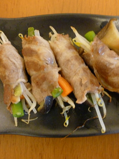 野菜の肉巻き★野菜ソテー添え-レシピのメイン写真