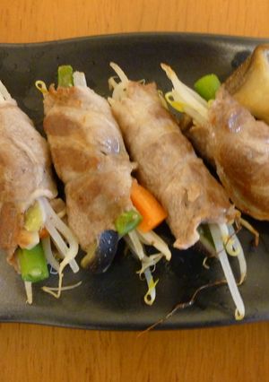 野菜の肉巻き★野菜ソテー添え-レシピのメイン写真