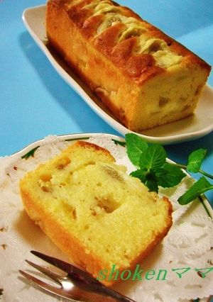 フレッシュいちじくのパウンドケーキ♪-レシピのメイン写真