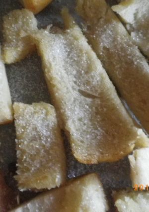 バター風味☆パン耳ラスク☆-レシピのメイン写真