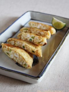 味噌マヨはんぺんのカリカリきつね焼き-レシピのメイン写真