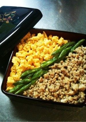 お弁当に☆三色そぼろ-レシピのメイン写真