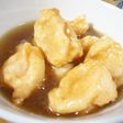 海老しんじょうの餡かけ