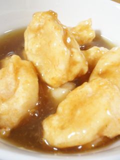 海老しんじょうの餡かけ-レシピのメイン写真