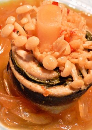 辛うま！味噌煮❤さんまの新生姜ロール❤-レシピのメイン写真