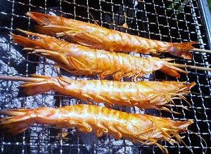 BBQや即席肴に。簡単！車海老の塩焼き。-レシピのメイン写真