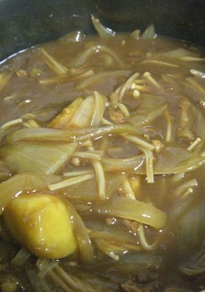 【秋】さつまいもとキノコのカレー-レシピのメイン写真