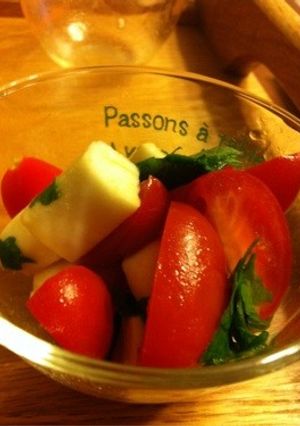 和風カプレーゼ-レシピのメイン写真