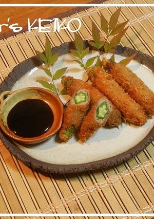 【農家のレシピ】オクラの豚巻きフライ-レシピのメイン写真
