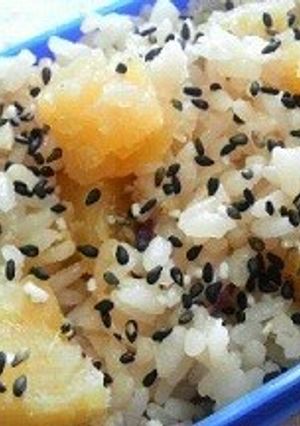 ホクホク美味しい、サツマイモご飯-レシピのメイン写真