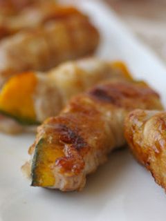 かぼちゃの豚バラ巻き-レシピのメイン写真