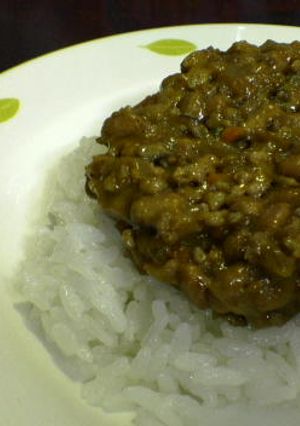 納豆ドライカレー-レシピのメイン写真