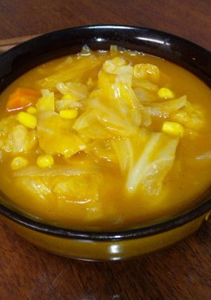 肉団子とキャベツの簡単ケチャップ煮-レシピのメイン写真