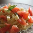 ちょっとひと工夫☆甘いトマトの冷製パスタ