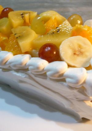 ココア生地のフルーツケーキ!(^^)!-レシピのメイン写真