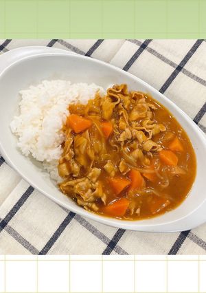 ポークカレー-レシピのメイン写真