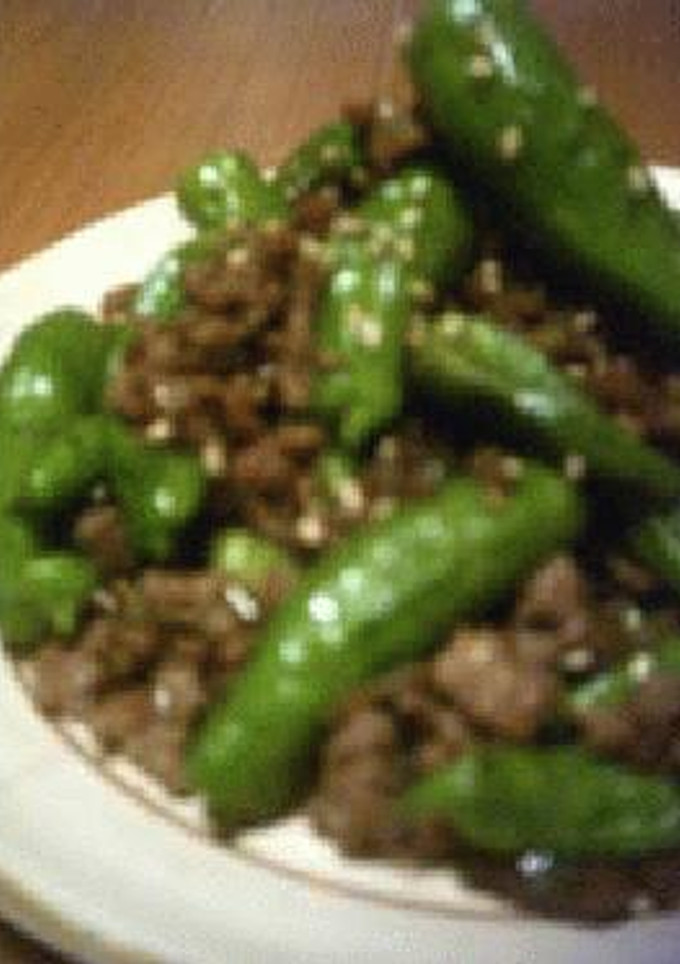 ししとうのそぼろ炒め・中華taste-レシピのメイン写真