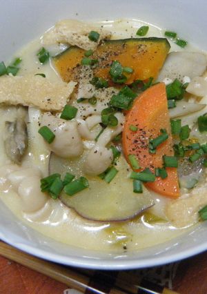 みるくみそ煮うどん-レシピのメイン写真