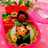 人参とチーズでお花ちゃん＊キャラ弁