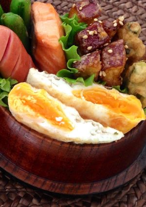お弁当に♪二つ折り目玉焼き-レシピのメイン写真