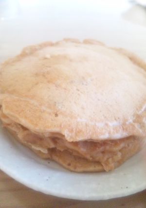 全粒粉でパンケーキ-レシピのメイン写真