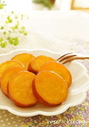 ✽さつまいものはちみつオレンジ煮✽-レシピのメイン写真