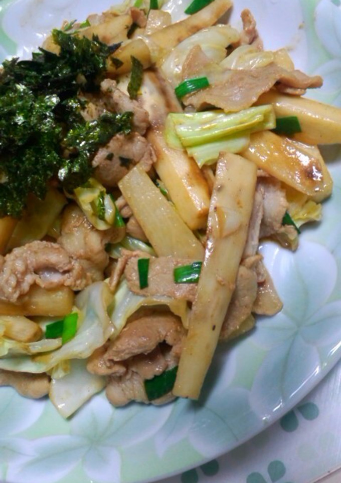 漬け長芋の野菜炒め-レシピのメイン写真