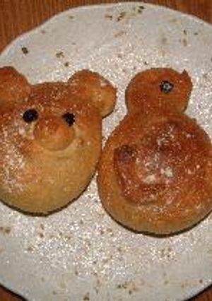 動物パンいろいろ-レシピのメイン写真