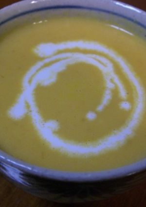 にんじんスープ（おかずが淋しい時の１品）-レシピのメイン写真