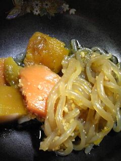 かぼちゃと人参の煮物-レシピのメイン写真