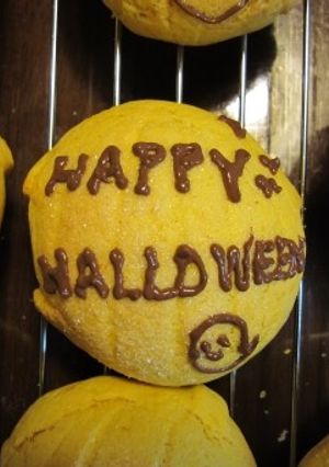 かぼちゃメロンパン★ハロウィン仕様-レシピのメイン写真