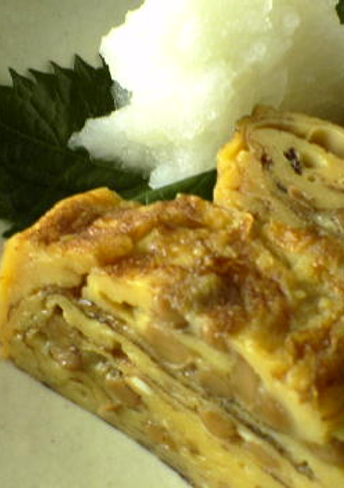 納豆厚焼き玉子-レシピのメイン写真