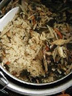 乾物の炊き込みご飯-レシピのメイン写真