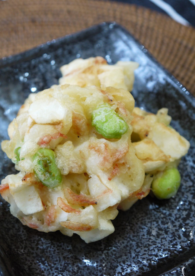 はんぺんとお豆のてんぷら-レシピのメイン写真