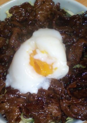 超簡単!おてがる牛丼-レシピのメイン写真