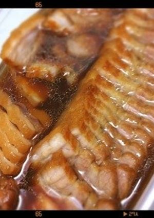 お正月おせち！簡単！圧力鍋でとろける焼豚-レシピのメイン写真