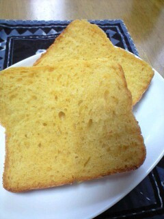 もちもちかぼちゃ食パン-レシピのメイン写真