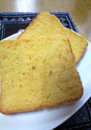 もちもちかぼちゃ食パン-レシピのメイン写真