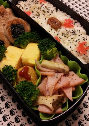 お弁当おかず☆ハムとエリンギのソテー-レシピのメイン写真