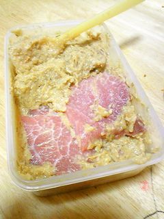 【おかず】豚肉の味噌漬け焼き-レシピのメイン写真