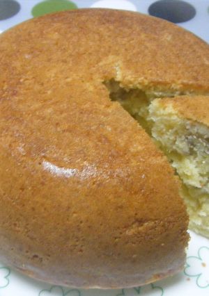 簡単炊飯器ケーキ～栗のメープル風味～-レシピのメイン写真