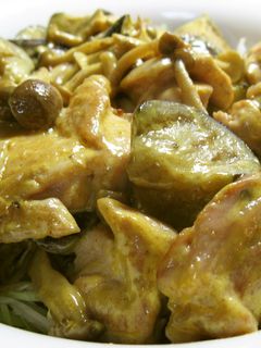 茄子と鶏肉のカレーマヨネーズソース炒め-レシピのメイン写真